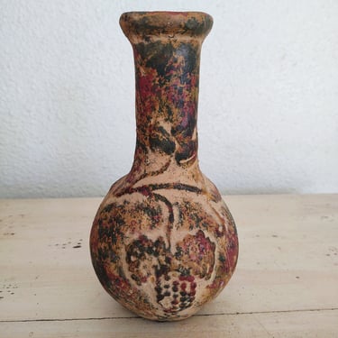 Rustic Small Vase Home Decor Pottery 