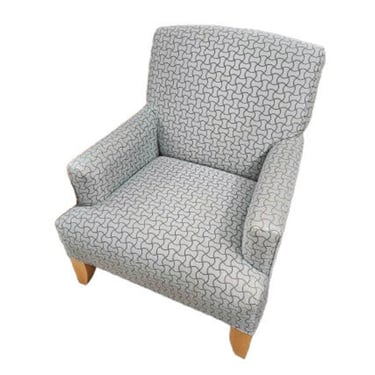 Patterned Club Chair