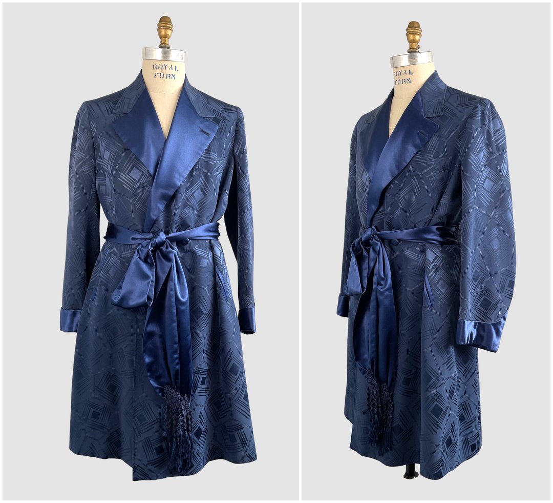 sulka silk robe
