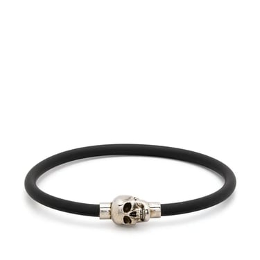 Alexander Mcqueen Men Cord Skull Bracelet