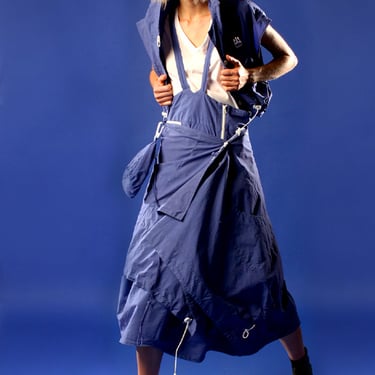 Sleeveless Transformable Jacket in COBALT or SAND