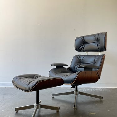 Eames style lounge chair by Selig, circa 1960 