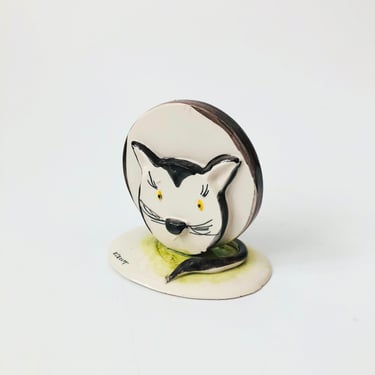 Emilio Tezza Porcelain Cat Figurine 