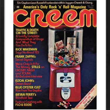 Creem Cover, Sept. &#8217;74