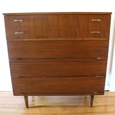 Mid Century Modern Tall Dresser by Harmony House