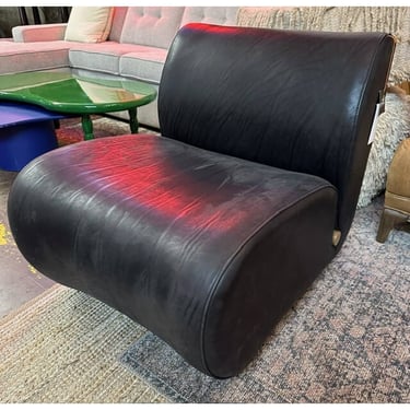 Siedell Leather Swivel Chair