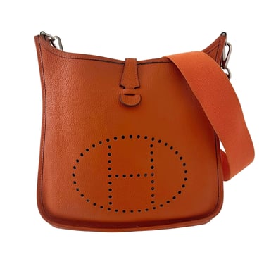 Hermes Orange Evelyn PM BAG