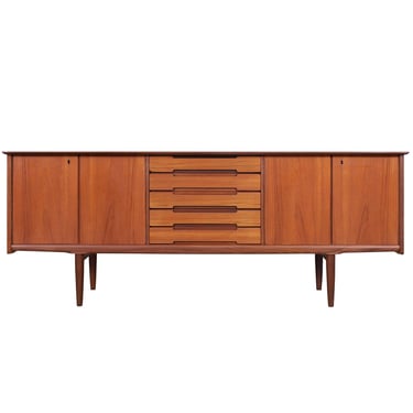 Mid Century Norwegian Teak Credenza by Arnt Sorheim