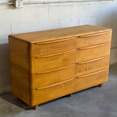 1950s Russel Wright Maple Credenza Cabinet Vintage Mid-Century