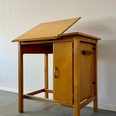 Vintage Hamilton Drafting Table / Standing Desk