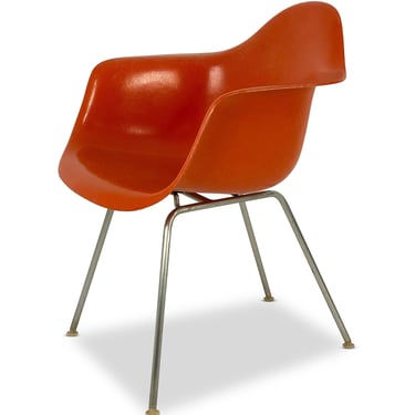 Herman Miller 2nd Generation Salmon Shell Chair, Circa Late 1950s - *Please ask for a shipping quote before you buy. 
