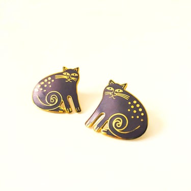 Laurel Burch Earrings - Keshire Cats 