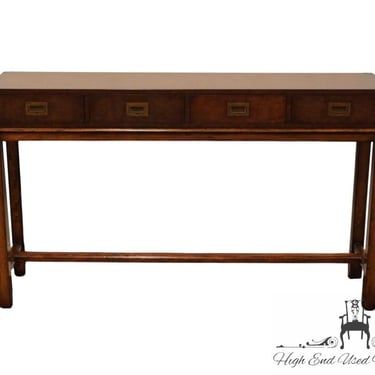 CENTURY FURNITURE Burled Wood Campaign Style 60