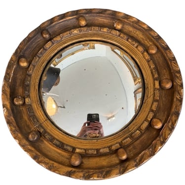 French Gilt Bullseye Mirror