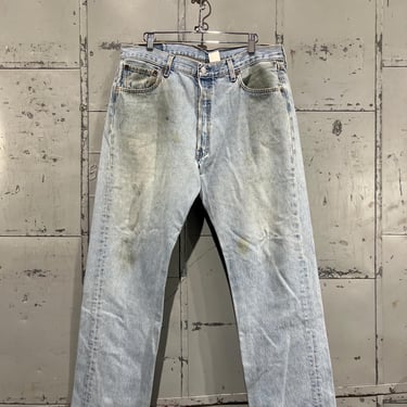 90’s 36x30 Levi’s 501 Jeans Distressed well worn 