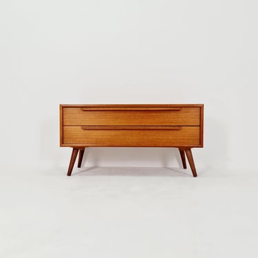 Mid Century Modern German Teak sideboard / lowboard By Wk Möbel 1960s 