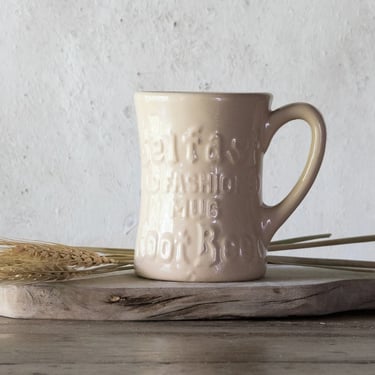Vintage Root Beer Mug, Stoneware Coffee Mug, Tepco Restaurant Ware 
