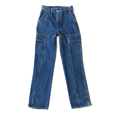 70's Smacs Bareback Vintage Utility Jeans / Size 22 XXS 