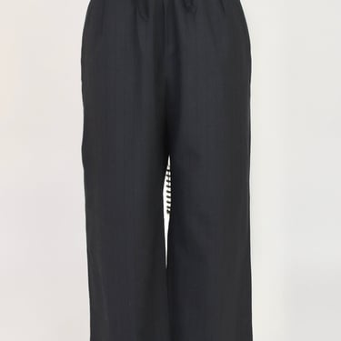 Eskandar Wool Pinstriped Pants