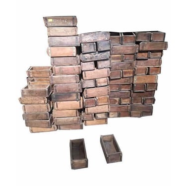 Vintage Wood Brick Mould