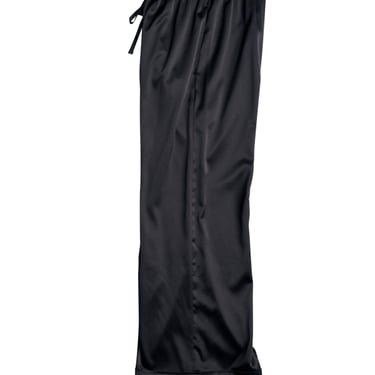 Aquarius Cocktail BILLIE Silk Flare Pant - Black