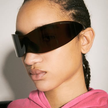 Balenciaga Women Panther Mask Sunglasses