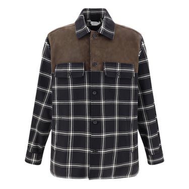 Alexander Mcqueen Men Plaid Shirt