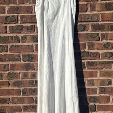 Vintage 50s Does Antique White Lace Trump Slip Dress Petticoat Strapless Sundress Small by TimeBa