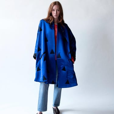 Cobalt Blue Coat | Geoffrey Beene 