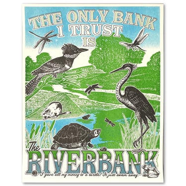 Riverbank Poster 11x14