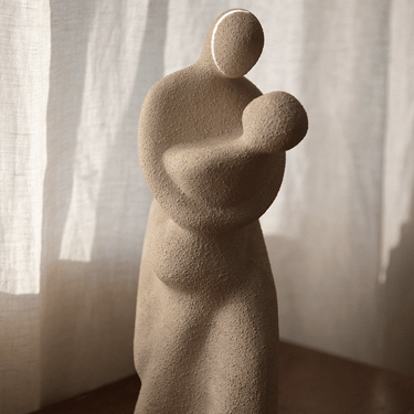 Cura Found - 80s Stone Ceramic Body Sculpture