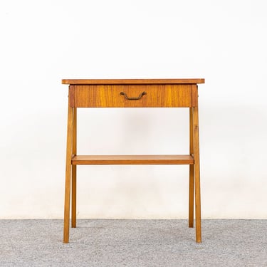 Teak Danish Bedside Table - (324-173.1) 