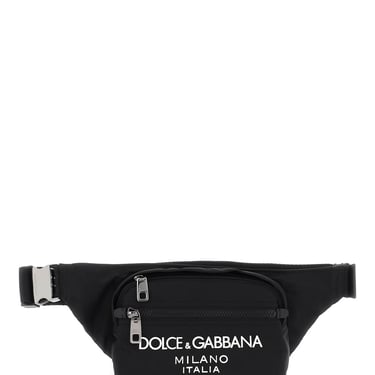 Dolce &amp; Gabbana Nylon Beltpack Bag With Logo Men