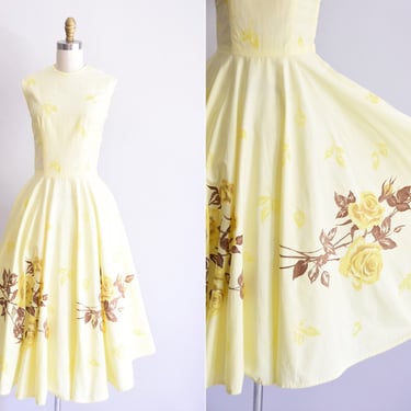 1950s Vines & Sunshine dress 