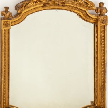 Louis XVI Style Giltwood Mirror, 19th C.