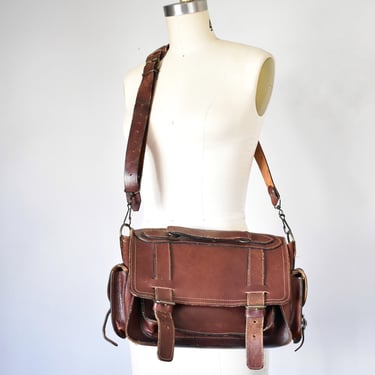 Meryl leather messenger bag, large handbag, oversized satchel leather shoulder bag, military leather tote, pockets, crossbody bag, tote 