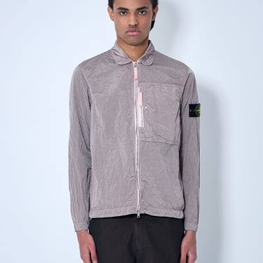 Stone Island Men Overshirt In Nylon Metal