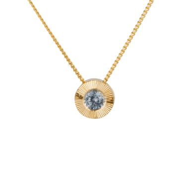 Light Blue Montana Sapphire Large Aurora Necklace — Corey Egan Trunk Show