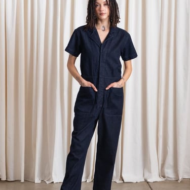 Ali Golden BOILER SUIT - DARK DENIM