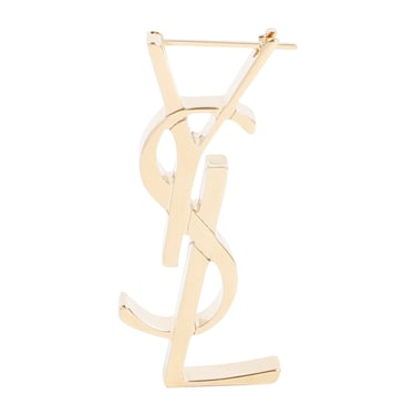 Saint Laurent Women Saint Laurent Chunky Monogramme Earring