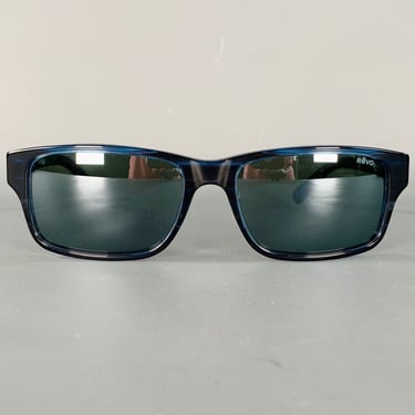 REVO Finley G Blue Acetate Polarized Sunglasses