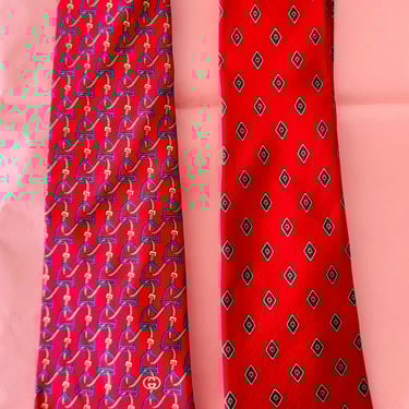 Gucci Burberrys Silk Tie Lot 