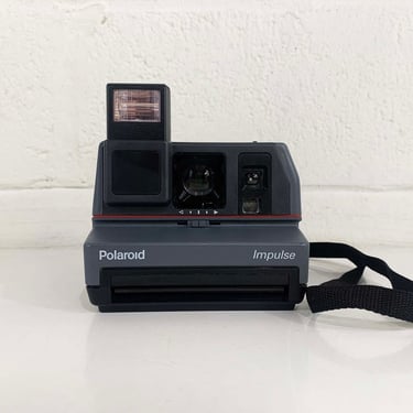 Vintage Polaroid Impulse Camera 600 Instant Film Photography Tested Working Film Working Tested 1980s 