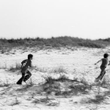 Stephen Pile | 23 x 17 &quot;Fort Walton Beach Run&quot; Framed/Matted