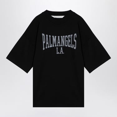 Palm Angels College T-Shirt Black/Grey Women