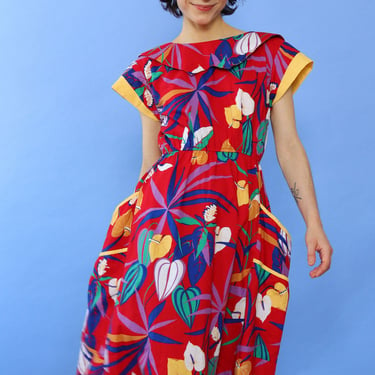 Peace Lily Double Pocket Dress XS/S