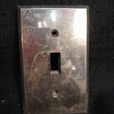 Nickel Plated Brass Switch Plates 2.75 x 4.5