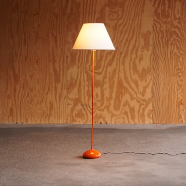 Robert Sonneman Orange Floor Lamp by George Kovacs 