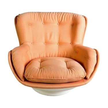 Original Michel Cadestin Karate Lounge Chair Airbone Fiberglass 
