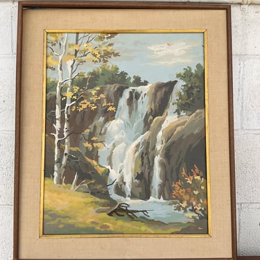 Waterfall Paint By Numbers Painting